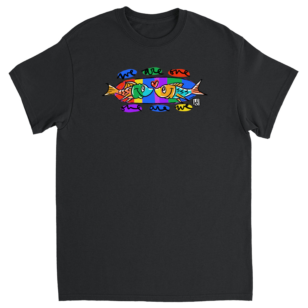 We are One, One are We - Rainbow Collection - Lebo Unisex Short Sleeve T-Shirt